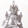 Feng Shui white statuette of the goddess White Tara