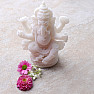 Feng Shui Ganesha statue made of alabaster