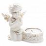 Little angel with tea light stand