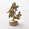 Feng Shui statuette of the dancing goddess Green Tara brass