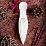 White Venus marble stand for incense sticks