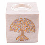 Peak and aroma lamp made of marble Tree of life