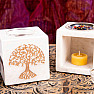 Peak and aroma lamp made of marble Tree of life