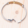 Watch Band stainless steel bracelet in gold and silver color