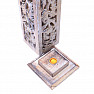 Tower wooden stand for incense sticks Srinagar white