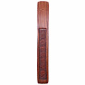 Wood incense stick stand with chakra symbols