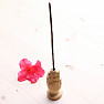 Wood incense stick stand Namaste