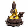 Stand for fragrant cones with flowing smoke Buddha