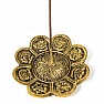 Incense stick stand with eight symbols of happiness and prosperity