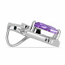 Silver pendant with cut Brazilian amethyst Ag 925 046607 BRAME