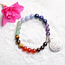 Chakra bracelet with the Tree of Life