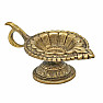 Brass tea and ghee candle holder Diya Om