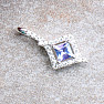 Tanzanite pendant silver TZP1063 Ag 925