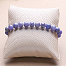 Tanzanite bracelet extra quality beaded