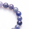 Tanzanite bracelet extra quality beads 10 mm