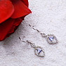 Tanzanite earrings silver TZE1004 Ag 925