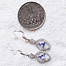 Tanzanite earrings silver TZE1004 Ag 925