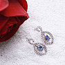 Tanzanite earrings silver TZE1013 Ag 925