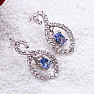 Tanzanite earrings silver TZE1013 Ag 925