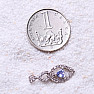 Tanzanite pendant silver TZP1004 Ag 925