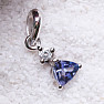 Tanzanite pendant silver TZP1010 Ag 925