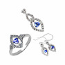 Tanzanite pendant silver TZP1004 Ag 925