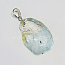 Topaz blue pendant Ag 925