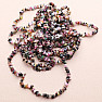 Chopped tourmaline multicolor necklace