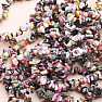 Chopped tourmaline multicolor necklace