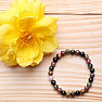 Tourmaline multicolor bracelet extra beaded