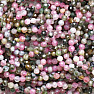 Tourmaline multicolor bracelet extra AA quality ground beads