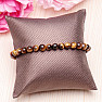 Unisex bracelet made of tiger eye and hematite