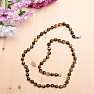 Tiger eye beaded necklace