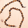 Tiger eye beaded necklace