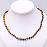 Tiger eye beaded necklace