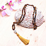 Tiger eye necklace with tassel