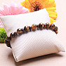 Tiger eye with Om symbol beaded bracelet