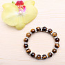 Tiger's eye bracelet beads and glitter applications