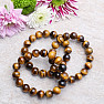 Tiger eye luxury bracelet made of large beads