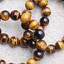 Tiger eye luxury bracelet made of large beads