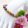 Tiger eye luxury bracelet made of large beads