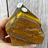 Tiger's eye raw polished tip KO4