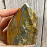 Tiger's eye raw polished tip KO4