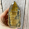 Tiger's eye raw polished tip KO5