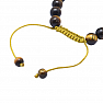 Tiger eye chakra bracelet with shamballa clasp