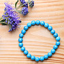 Turquoise beaded bracelet