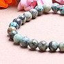 Turquoise beaded bracelet 6 mm