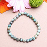 Turquoise beaded bracelet 6 mm