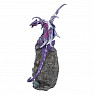 Glowing Amethyst Dragon Warden Statuette