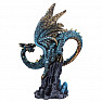 Statuette of the Blue Dragon Hear me roar